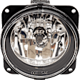 Front, Driver and Passenger Side Fog Light, With Bulb(s), Halogen