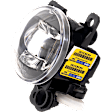 Front, Passenger Side LED Fog Light, With bulb(s), CAPA Certified