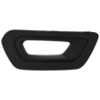 Front, Passenger Side Fog Light Cover, Black
