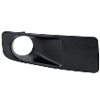 Front, Passenger Side Fog Light Trim, Black