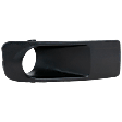 Front, Passenger Side Fog Light Trim, Black