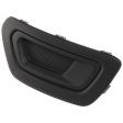 Front, Passenger Side Fog Light Cover, Black