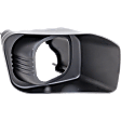 Front, Passenger Side Fog Light Trim, Textured Black