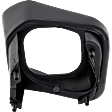 Front, Passenger Side Fog Light Trim, Textured Black