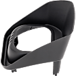 Front, Passenger Side Fog Light Trim, Textured Black