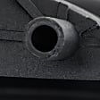 Front, Passenger Side Fog Light Trim, Textured Black