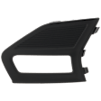 Front, Driver Side Fog Light Trim, Textured Black, Except Energi/Sport Models