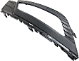 Front, Driver Side Fog Light Trim, Textured Black, Except Sport Model