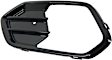 Driver Side Fog Light Trim, Black
