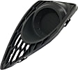 Front, Driver Side Fog Light Cover, Black, S Model