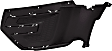 2016-2017 Ford Explorer - Front, Driver Side Fog Light Cover, Textured Black