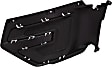 2016-2017 Ford Explorer - Front, Driver Side Fog Light Cover, Textured Black