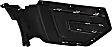 2016-2017 Ford Explorer - Front, Driver Side Fog Light Cover, Textured Black