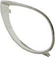 Passenger Side, Headlight Bezel, Chrome