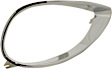 Driver Side, Headlight Bezel, Chrome