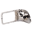 Driver Side, Headlight Bezel, Chrome
