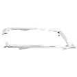 Passenger Side, Headlight Bezel, Chrome