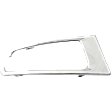 Passenger Side, Headlight Bezel, Chrome