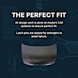 2018 Ford EcoSport - Factory Style Hood, Primed