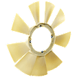 Radiator Fan Blade, 6.7L Diesel Engine, with Single Rear Wheels