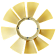 Radiator Fan Blade, 6.7L Diesel Engine, with Single Rear Wheels
