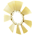 Radiator Fan Blade, 6.7L Diesel Engine, with Single Rear Wheels