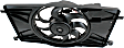 OE Replacement Radiator Fan, Single fan