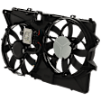 2009 Ford Flex SEL - Radiator Fan 6 Cyl 3.5L, Non-turbo; Until 10/2/09, Dual fan