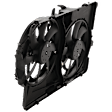 2009 Ford Flex SEL - Radiator Fan 6 Cyl 3.5L, Non-turbo; Until 10/2/09, Dual fan
