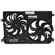 2019 Lincoln Continental Black Label - Radiator Fan 6 Cyl 3.0L, For Models With 19 in. Wheels and 20 in. Wheels All-Season Tires, Dual fan