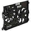 2019 Lincoln Continental Black Label - Radiator Fan 6 Cyl 3.0L, For Models With 19 in. Wheels and 20 in. Wheels All-Season Tires, Dual fan