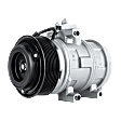 2011-2016 Ford F-350 Super Duty - A/C Compressor, with Clutch, 8-Groove Pulley, 6.7L, 8Cyl, For Models with FS20 Compressor Type