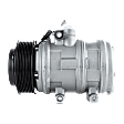 2011-2016 Ford F-350 Super Duty - A/C Compressor, with Clutch, 8-Groove Pulley, 6.7L, 8Cyl, For Models with FS20 Compressor Type