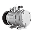 2011-2016 Ford F-350 Super Duty - A/C Compressor, with Clutch, 8-Groove Pulley, 6.7L, 8Cyl, For Models with FS20 Compressor Type