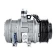 2011-2016 Ford F-350 Super Duty - A/C Compressor, with Clutch, 8-Groove Pulley, 6.7L, 8Cyl, For Models with FS20 Compressor Type