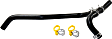 Heater Hose, 6 Cyl., 4.0L Engine, Heater Inlet Hose, with Oil Cooler, with Auxiliary Overhead Heater and A