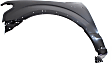 2017 Ford F-150 - Front, Driver Side Fender, Crew Cab Pickup (SuperCrew), For Models With Wheel Opening Molding and Active Park Assist System, Crew Cab Pickup