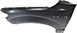 2017 Ford F-150 - Front, Driver Side Fender, Crew Cab Pickup (SuperCrew), For Models With Wheel Opening Molding and Active Park Assist System, Crew Cab Pickup