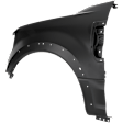 Front, Driver Side Fender, Primed, CAPA CERTIFIED