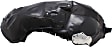 Front, Passenger Side Fender Liner, 6 Cyl., 3.5L Engine
