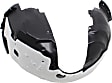 Front, Driver Side Fender Liner, Except Sport Model