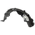 Front, Passenger Side Fender Liner, With Insulation Foam, Plastic, Heated Form