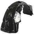 Front, Driver Side Fender Liner, With Insulation Foam, Plastic, Heated Form