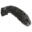 Front, Driver Side Fender Liner, With Insulation Foam, Plastic, Heated Form