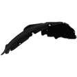 Front, Driver Side Fender Liner, Without Insulation Foam, Plastic, Heated Form