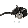 Front, Driver Side Steering Knuckle, With Bearing, With Dust Shield