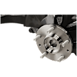 Front, Driver Side Steering Knuckle, With Bearing, With Dust Shield