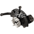 Front, Driver Side Steering Knuckle, With Bearing, With Dust Shield