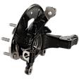Front, Driver Side Steering Knuckle, With Bearing, With Dust Shield