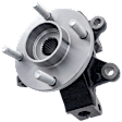 Front, Passenger Side Steering Knuckle, Without Backing Plate, With Bearing, Without Dust Shield